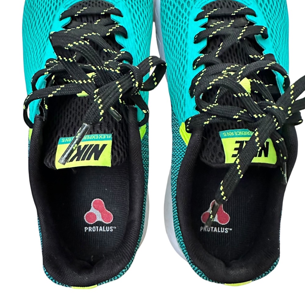 Nike Flex Experience RN Womens‎ Running Shoes Teal Neon Green Size 9.5 - Picture 8 of 8